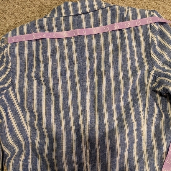 Love Tree medium Linen blend blazer - Picture 8 of 11